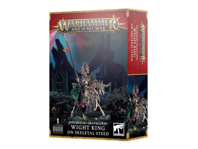 Games Workshop Warhammer Soulblight Gravelords: Wight King on Skeletal Steed