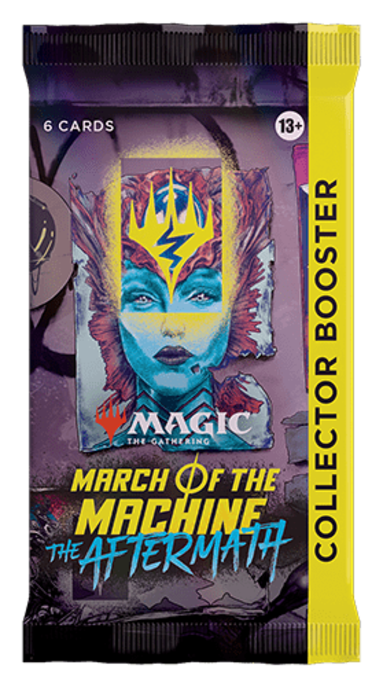 Magic: The Gathering Wizards of the Coast - Magic: The Gathering: March of the Machine - The Aftermath: Collector Booster (en)