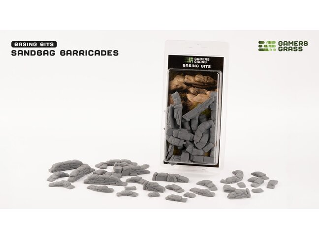 Gamers Grass Basing Bits - Sandbag Barricades