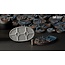 Gamers Grass GamersGrass: Bases - Spaceship Corridor Oval 60mm Battle Ready (4)