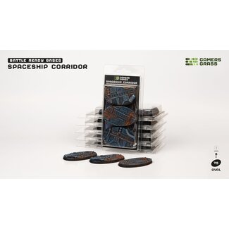 Gamers Grass Spaceship Corridor Oval 75mm Battle Ready (3)
