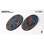 Gamers Grass GamersGrass: Bases - Spaceship Corridor Oval 90mm Battle Ready (2)