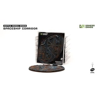 Gamers Grass Spaceship Corridor Oval 170mm Battle Ready (1)