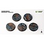 Gamers Grass GamersGrass: Bases - Spaceship Corridor Round 40mm Battle Ready (5)