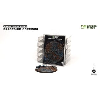 Gamers Grass Spaceship Corridor Round 100mm Battle Ready (1)