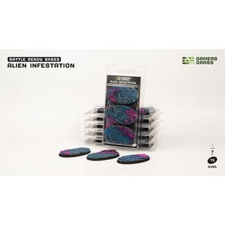 Gamers Grass Alien Infestation Oval 75mm Battle Ready (3)