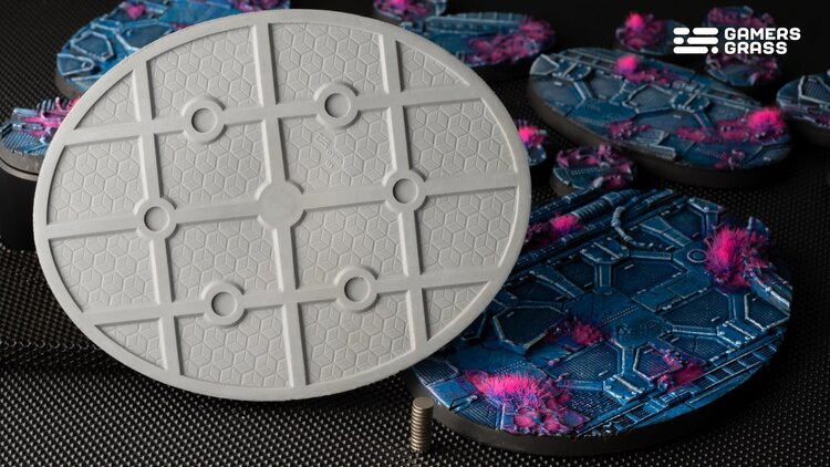 Gamers Grass GamersGrass: Bases - Alien Infestation Oval 120mm Battle Ready (1)