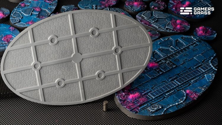 Gamers Grass GamersGrass: Bases - Alien Infestation Oval 170mm Battle Ready (1)