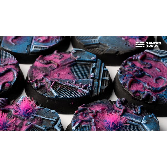 Gamers Grass GamersGrass: Bases - Alien Infestation Round 32mm Battle Ready (8)