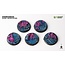Gamers Grass GamersGrass: Bases - Alien Infestation Round 40mm Battle Ready (5)