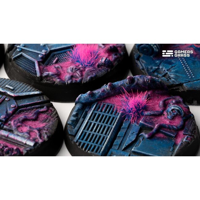 Gamers Grass GamersGrass: Bases - Alien Infestation Round 40mm Battle Ready (5)
