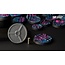 Gamers Grass GamersGrass: Bases - Alien Infestation Round 40mm Battle Ready (5)