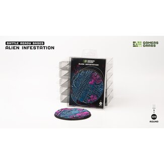Gamers Grass Alien Infestation Round 100mm Battle Ready (1)