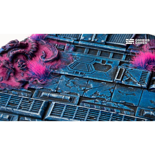 Gamers Grass GamersGrass: Bases - Alien Infestation Round 100mm Battle Ready (1)