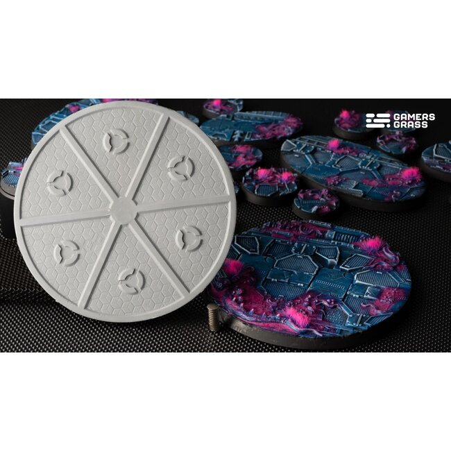 Gamers Grass GamersGrass: Bases - Alien Infestation Round 100mm Battle Ready (1)
