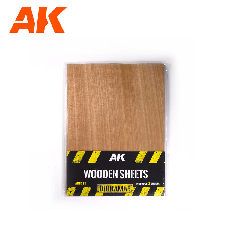 AK Interactive AK Interactive - Diorama: Wooden Sheets