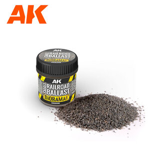 AK Interactive Small Railroad Ballast 1:72 & H0