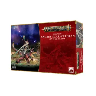 Games Workshop Seraphon: Saurus Scar-Veteran on Aggradon
