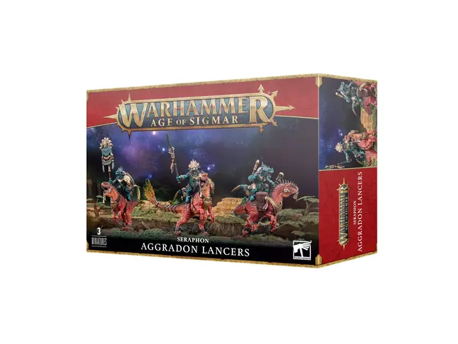 Games Workshop Warhammer Seraphon: Aggradon Lancers