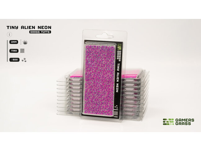 Gamers Grass Tiny Alien Neon