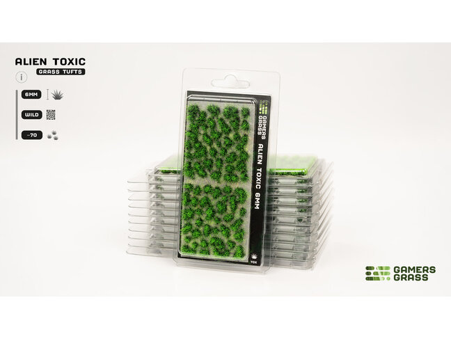 Gamers Grass Alien Toxic 6mm