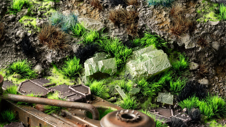 Gamers Grass GamersGrass: Tufts - Alien Toxic 6mm