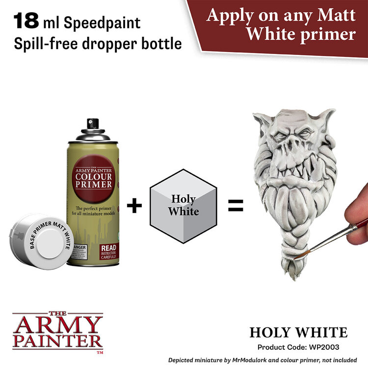 The Army Painter The Army Painter - Speedpaint 2.0: Holy White