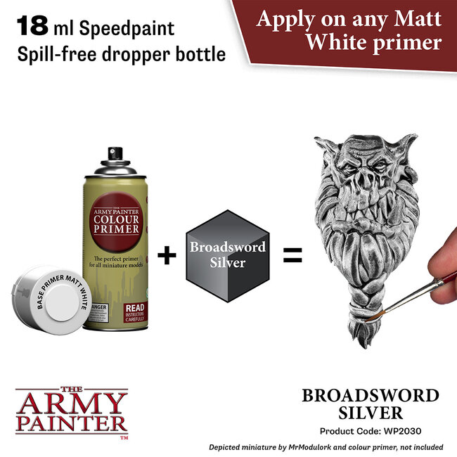 The Army Painter The Army Painter - Speedpaint 2.0: Broadsword Silver