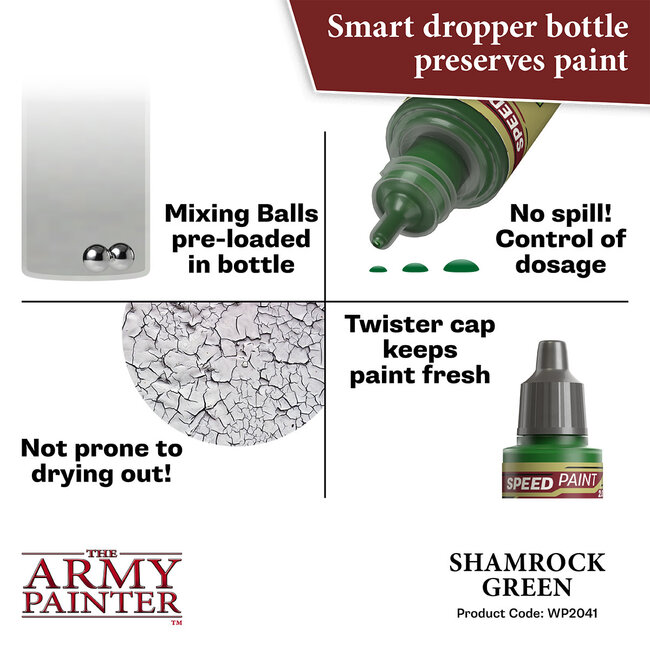 The Army Painter The Army Painter - Speedpaint 2.0: Shamrock Green