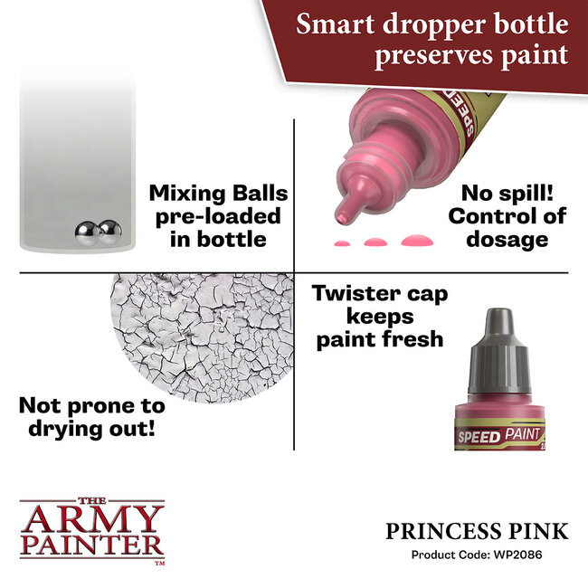 The Army Painter The Army Painter - Speedpaint 2.0: Princess Pink