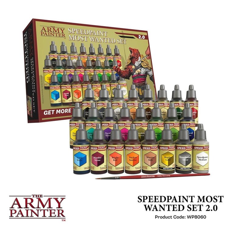 The Army Painter The Army Painter: Speedpaint Most Wanted Set 2.0
