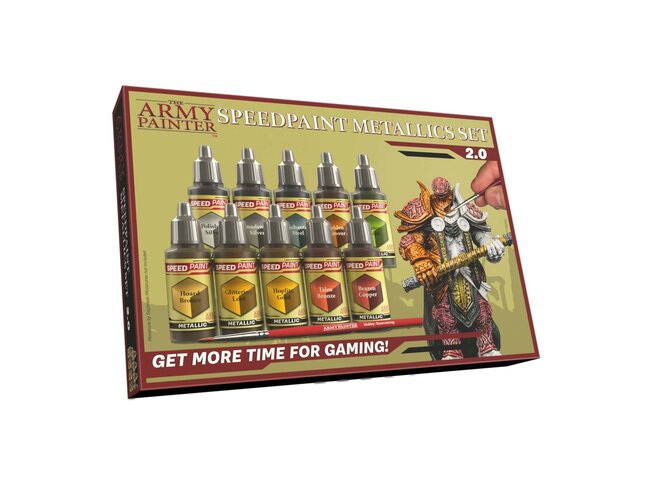 The Army Painter Speedpaint Metallics Set 2.0