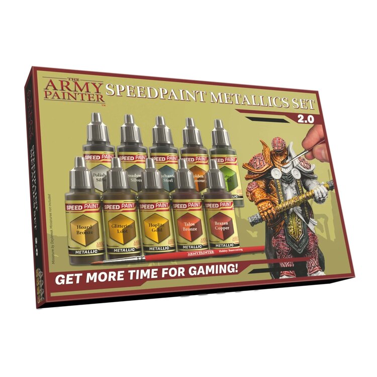 The Army Painter The Army Painter: Speedpaint Metallics Set 2.0