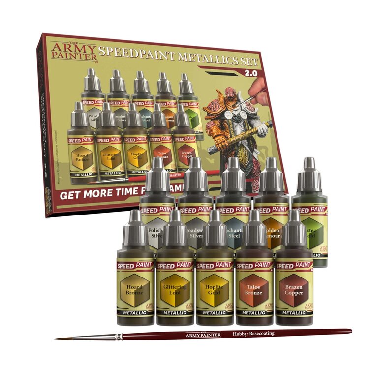 The Army Painter The Army Painter: Speedpaint Metallics Set 2.0