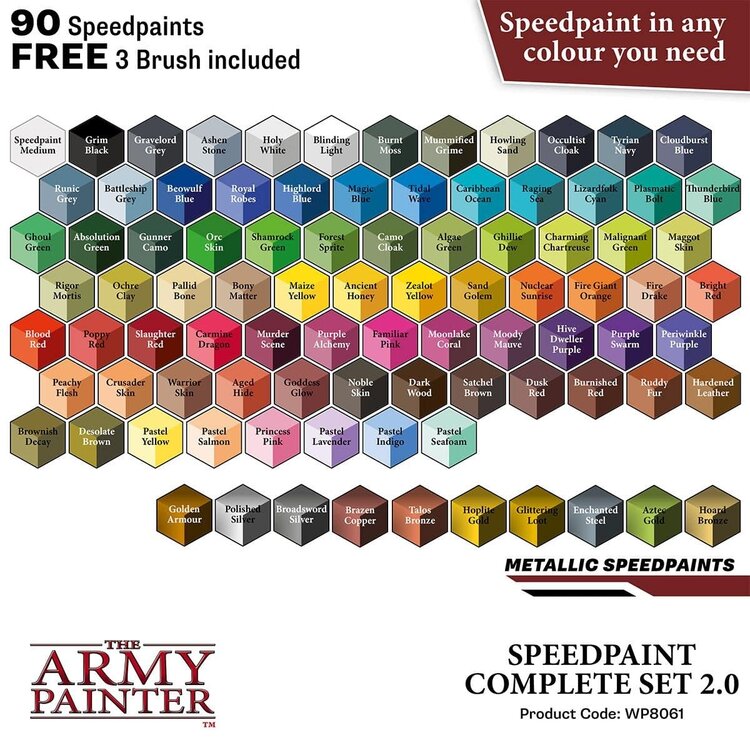 The Army Painter The Army Painter: Speedpaint Complete Set 2.0