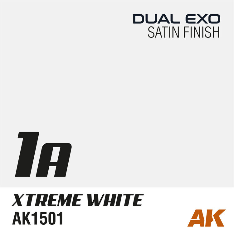AK Interactive AK Interactive: Dual Exo 1A - Xtreme White 60ml