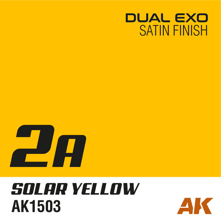 AK Interactive AK Interactive: Dual Exo 2A - Solar Yellow 60ml