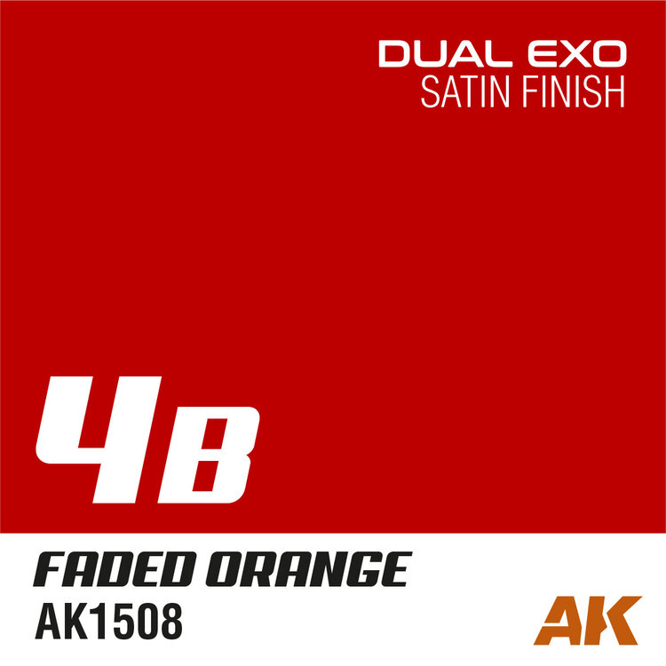 AK Interactive AK Interactive: Dual Exo 4B - Faded Orange 60ml