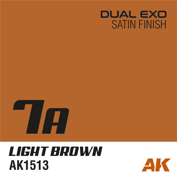 AK Interactive AK Interactive: Dual Exo 7A - Light Brown 60ml
