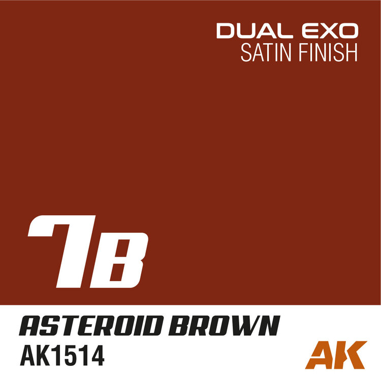 AK Interactive AK Interactive: Dual Exo 7B - Asteroid Brown 60ml