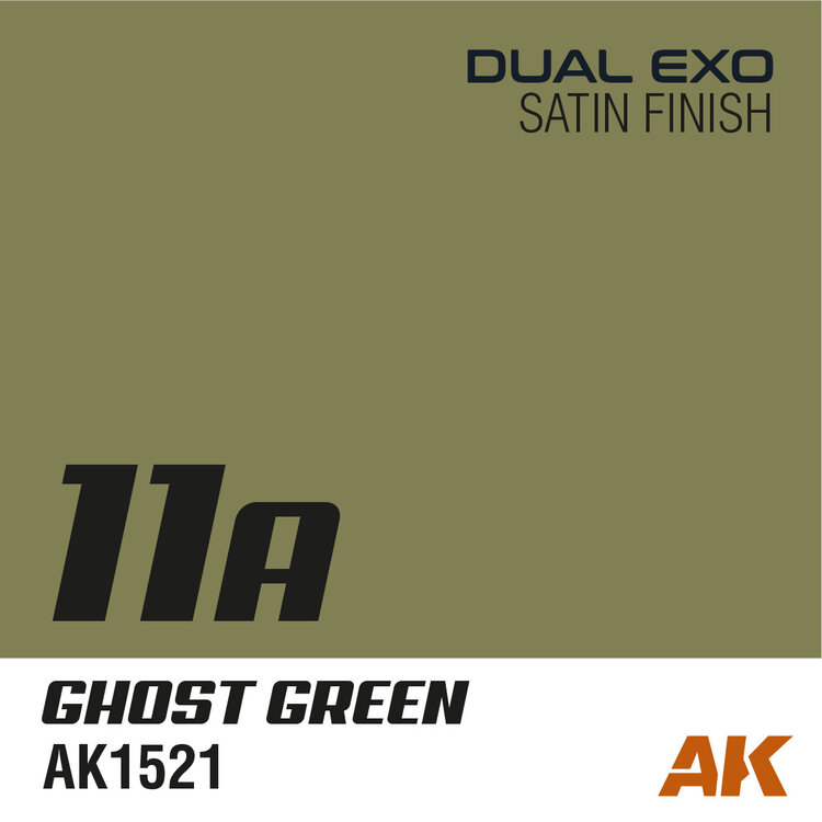 AK Interactive AK Interactive: Dual Exo 11A - Ghost Green 60ml