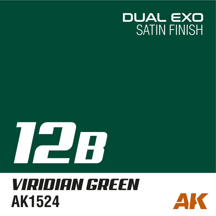 AK Interactive AK Interactive: Dual Exo 12B - Viridian Green 60ml