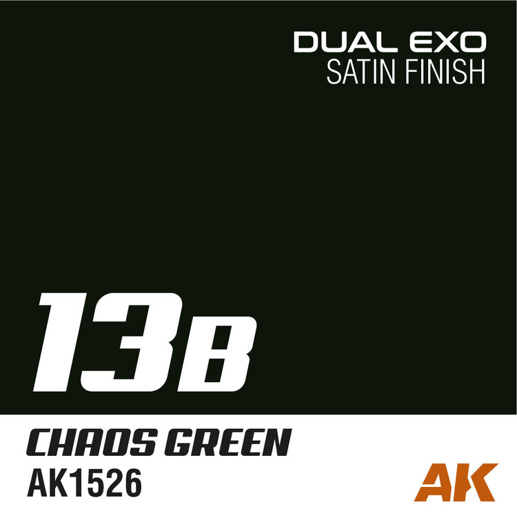 AK Interactive AK Interactive: Dual Exo 13B - Chaos Green 60ml