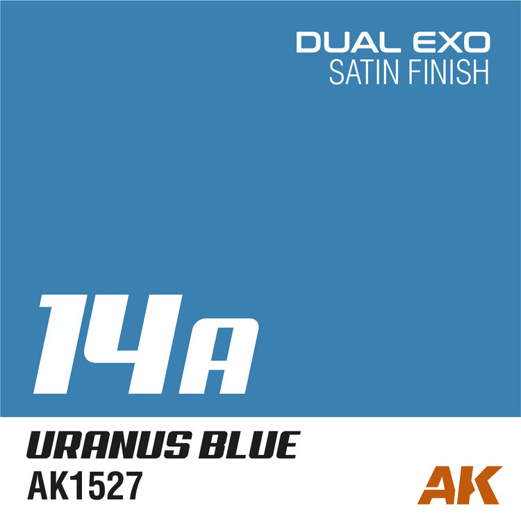 AK Interactive AK Interactive: Dual Exo 14A - Uranus Blue 60ml