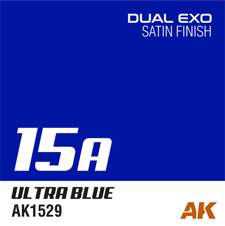 AK Interactive AK Interactive: Dual Exo 15A - Ultra Blue 60ml
