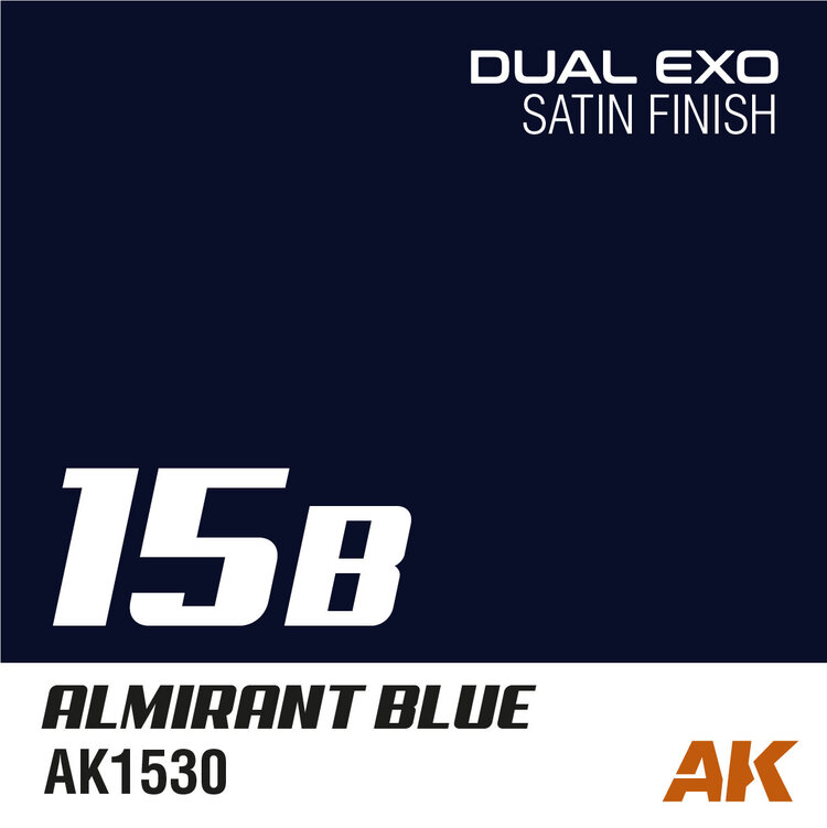 AK Interactive AK Interactive: Dual Exo 15B - Almirant Blue 60ml