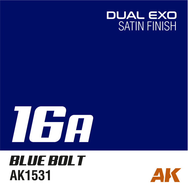 AK Interactive AK Interactive: Dual Exo 16A - Blue Bolt 60ml