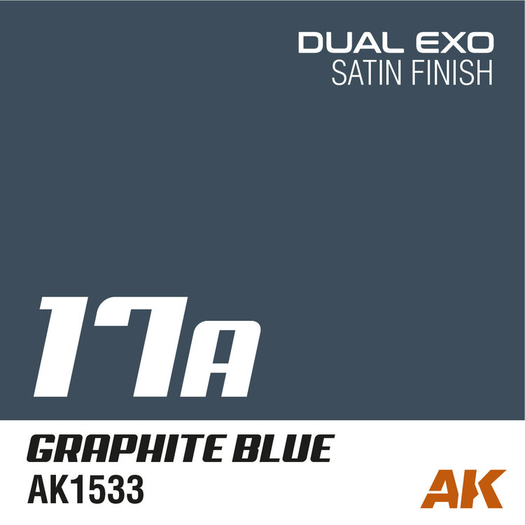 AK Interactive AK Interactive: Dual Exo 17A - Graphite Blue 60ml