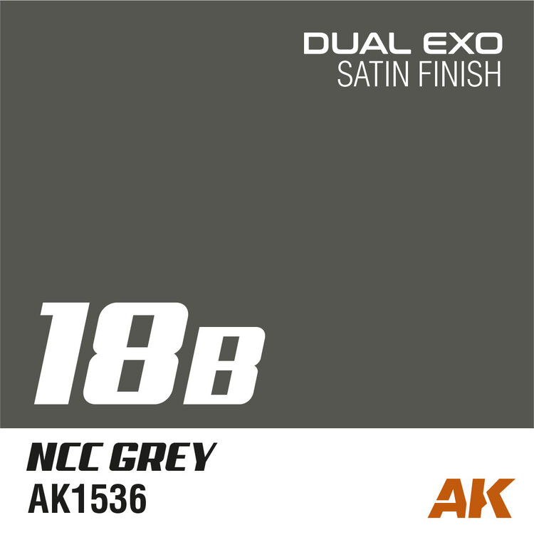 AK Interactive AK Interactive: Dual Exo 18B - NCC Grey 60ml