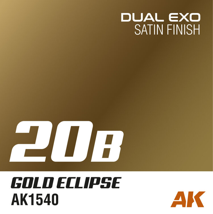 AK Interactive AK Interactive: Dual Exo 20B - Gold Eclipse 60ml